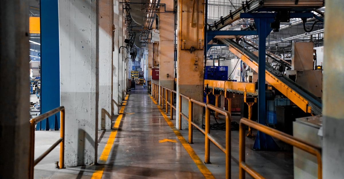 Diverse manufactured parts on a factory floor representing high-mix low-volume production variety